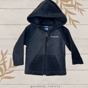 Columbia Kids Black Zip-Up Hoodie